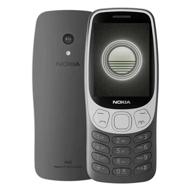 گوشی موبایل مدل (2027) 3210 نوکیا دو سیم کارت ظرفیت 128 مگابایت و رم 64 مگابایت - مونتاژ ایران تحت لیسانس نوکیا